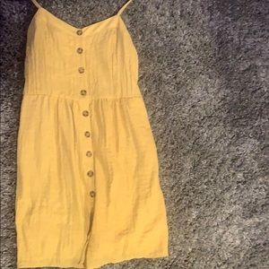 yellow sun dress